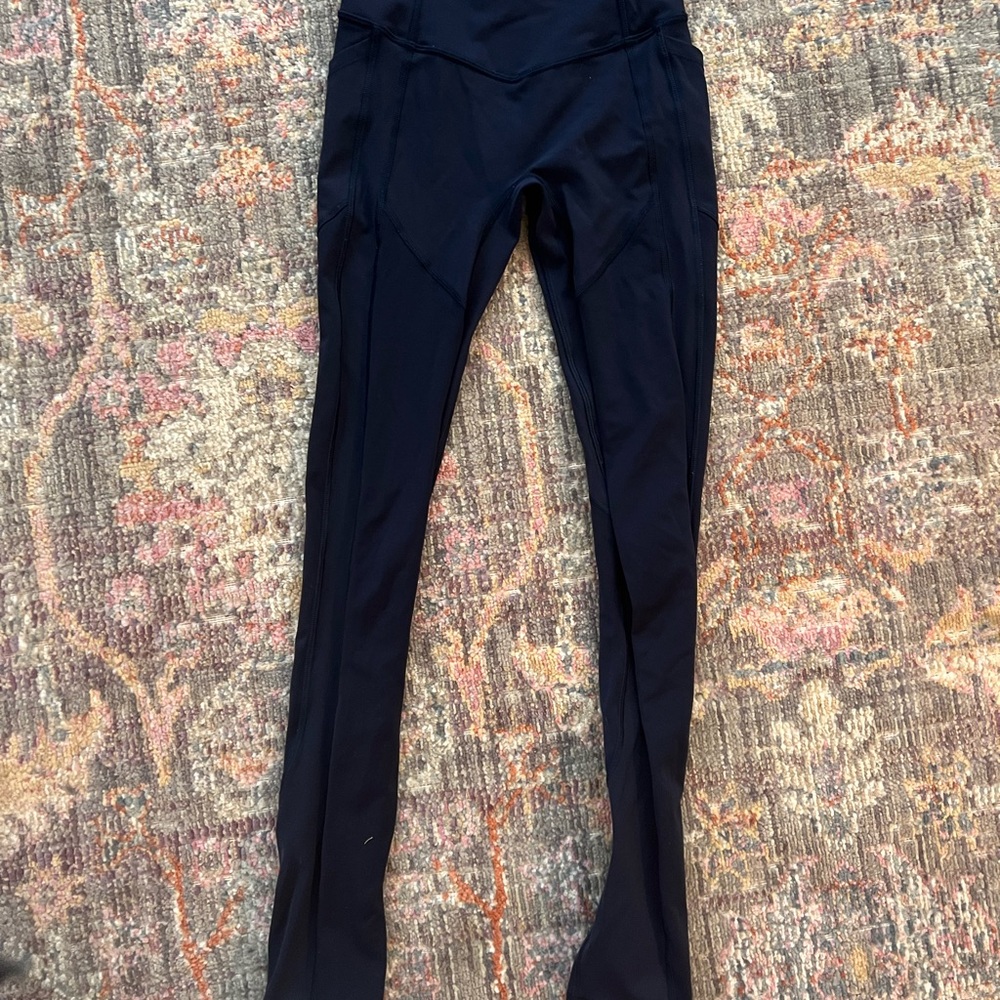 Navy LuluLemon Leggings Size 2